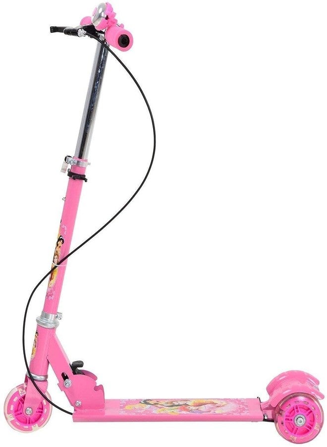 ZODAN 2 Wheel Foldable Scooter Cycle with Height Adjustment & Led Light on Wheel(Break and Bell) Multicolor Color - Image 4